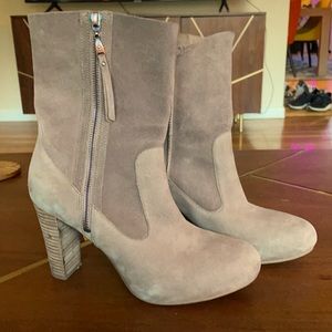 UGG dress boots suede leather